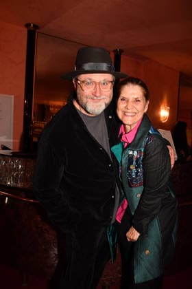 Alex Onken and Corinna Binzer Premiere Der Abschiedsbrief Comedy at the Hotel Bayerischer Hof Theater Munich 12 March 2026