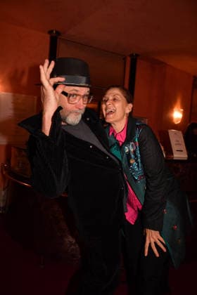 Alex Onken and Corinna Binzer Premiere Der Abschiedsbrief Comedy at the Hotel Bayerischer Hof Theater Munich 12 March 2026