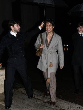 Rome, Palazzo Barberini, Valentino fashion show - arrivals. Pictured: Charles Melton  Copyright: xMarcoxProvvisionatox xipa-agency.netx xLandi Provvisionatox IPA_Agency_IPA72788096