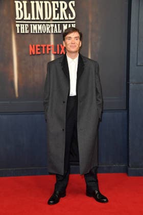 Cillian Murphy at the premiere of PEAKY BLINDERS THE IMMORTAL MAN at Kino International in Berlin on 12 03 2026