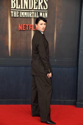 Doreen Wilde at the premiere of PEAKY BLINDERS THE IMMORTAL MAN at Kino International in Berlin on 12 03 2026