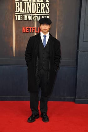 Dylan Do at the premiere of PEAKY BLINDERS THE IMMORTAL MAN at Kino International in Berlin on 12 03 2026