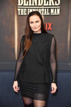 Jana Riva at the premiere of PEAKY BLINDERS THE IMMORTAL MAN at Kino International in Berlin on 12 03 2026