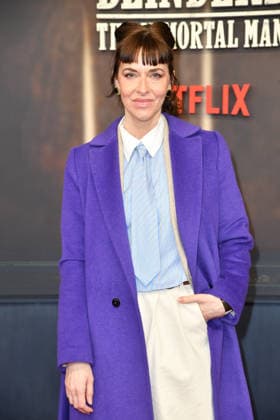Kim Riedle at the premiere of PEAKY BLINDERS THE IMMORTAL MAN at Kino International in Berlin on 12 03 2026