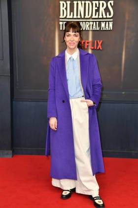 Kim Riedle at the premiere of PEAKY BLINDERS THE IMMORTAL MAN at Kino International in Berlin on 12 03 2026