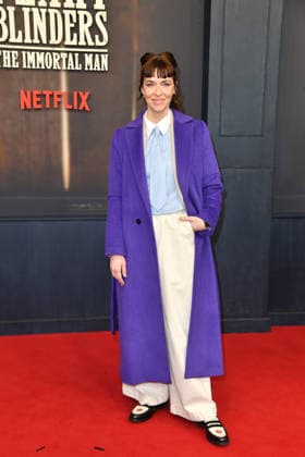 Kim Riedle at the premiere of PEAKY BLINDERS THE IMMORTAL MAN at Kino International in Berlin on 12 03 2026