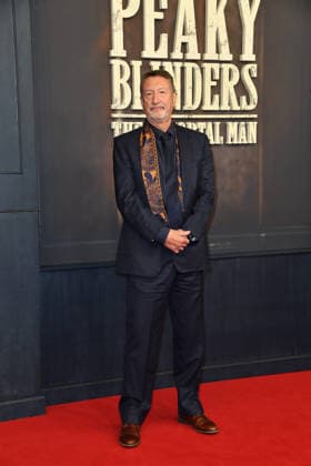 Steven Knight at the premiere of PEAKY BLINDERS THE IMMORTAL MAN at Kino International in Berlin on 12 03 2026