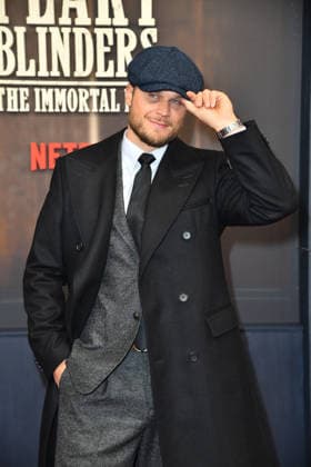 Rurik Gislason at the premiere of PEAKY BLINDERS THE IMMORTAL MAN at Kino International in Berlin on 12 03 2026
