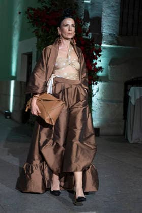Juana Martín - MadridEsModa Fashion Week Madrid - 12 Mar 2026 A model walks the runway wearing a design by Juana Martín during the MadridEsModa Fashion Week de Madrid at the Academia San Fernando. Madrid Spain Copyright: xAtilanoxGarciax xSOPAxImagesx photos08215