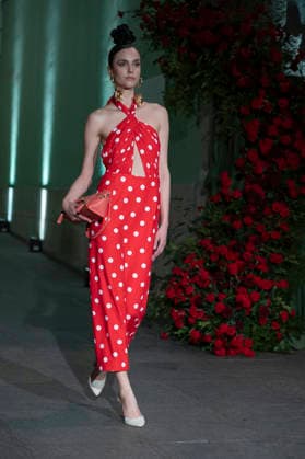 Juana Martín - MadridEsModa Fashion Week Madrid - 12 Mar 2026 A model walks the runway wearing a design by Juana Martín during the MadridEsModa Fashion Week de Madrid at the Academia San Fernando. Madrid Spain Copyright: xAtilanoxGarciax xSOPAxImagesx photos08227