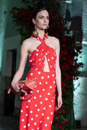 Juana Martín - MadridEsModa Fashion Week Madrid - 12 Mar 2026 A model walks the runway wearing a design by Juana Martín during the MadridEsModa Fashion Week de Madrid at the Academia San Fernando. Madrid Spain Copyright: xAtilanoxGarciax xSOPAxImagesx photos08228