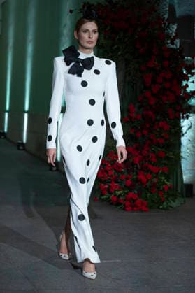 Juana Martín - MadridEsModa Fashion Week Madrid - 12 Mar 2026 A model walks the runway wearing a design by Juana Martín during the MadridEsModa Fashion Week de Madrid at the Academia San Fernando. Madrid Spain Copyright: xAtilanoxGarciax xSOPAxImagesx photos08238