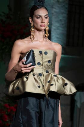 Juana Martín - MadridEsModa Fashion Week Madrid - 12 Mar 2026 A model walks the runway wearing a design by Juana Martín during the MadridEsModa Fashion Week de Madrid at the Academia San Fernando. Madrid Spain Copyright: xAtilanoxGarciax xSOPAxImagesx photos08248