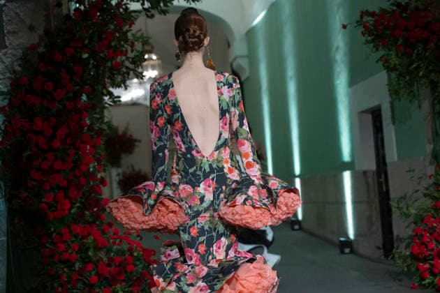 Juana Martín - MadridEsModa Fashion Week Madrid - 12 Mar 2026 A model walks the runway wearing a design by Juana Martín during the MadridEsModa Fashion Week de Madrid at the Academia San Fernando. Madrid Spain Copyright: xAtilanoxGarciax xSOPAxImagesx photos08252