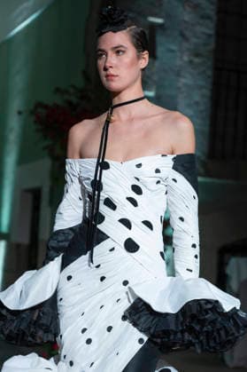 Juana Martín - MadridEsModa Fashion Week Madrid - 12 Mar 2026 A model walks the runway wearing a design by Juana Martín during the MadridEsModa Fashion Week de Madrid at the Academia San Fernando. Madrid Spain Copyright: xAtilanoxGarciax xSOPAxImagesx photos08254