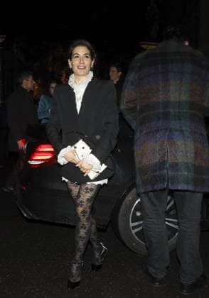 Rome, numerous guests crowded the party organized by Maison Valentino on the occasion of the Roman fashion show at the evocative Palazzo Ludovisi. In the photo: Giulia Michelini  Copyright: xG.D ANGELOx xipa-agency.netx xx IPA_Agency_IPA72793356