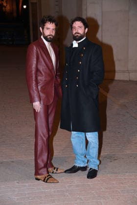 Rome, Palazzo Barberini, Valentino fashion show, In the photo: Damiano D Innocenzo Fabio D Innocenzo  Copyright: xVincenzoxLandix xipa-agency.netx xLandi Provvisionatox IPA_Agency_IPA72793644