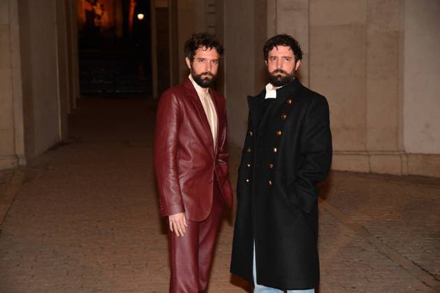 Rome, Palazzo Barberini, Valentino fashion show, In the photo: Damiano D Innocenzo Fabio D Innocenzo  Copyright: xVincenzoxLandix xipa-agency.netx xLandi Provvisionatox IPA_Agency_IPA72793646