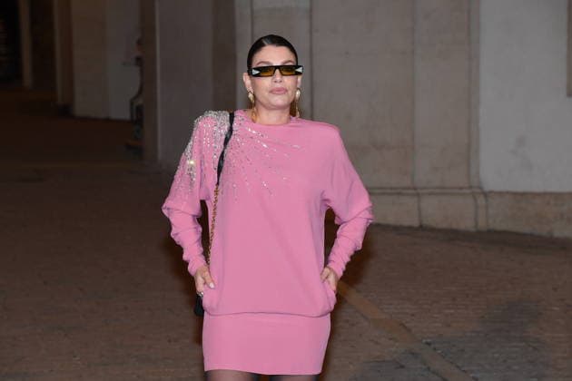 Rome, Palazzo Barberini, Valentino fashion show, In the photo: Emma Marrone  Copyright: xVincenzoxLandix xipa-agency.netx xLandi Provvisionatox IPA_Agency_IPA72793860