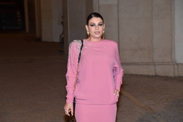 Rome, Palazzo Barberini, Valentino fashion show, In the photo: Emma Marrone  Copyright: xVincenzoxLandix xipa-agency.netx xLandi Provvisionatox IPA_Agency_IPA72793924
