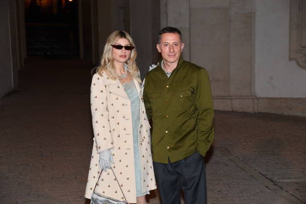 Rome, Palazzo Barberini, Valentino fashion show, In the photo: Carlotta Antonelli Michele Alhaique  Copyright: xVincenzoxLandix xipa-agency.netx xLandi Provvisionatox IPA_Agency_IPA72794295