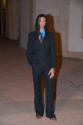 Rome, Palazzo Barberini, Valentino fashion show, In the photo: Ghali  Copyright: xVincenzoxLandix xipa-agency.netx xLandi Provvisionatox IPA_Agency_IPA72794373