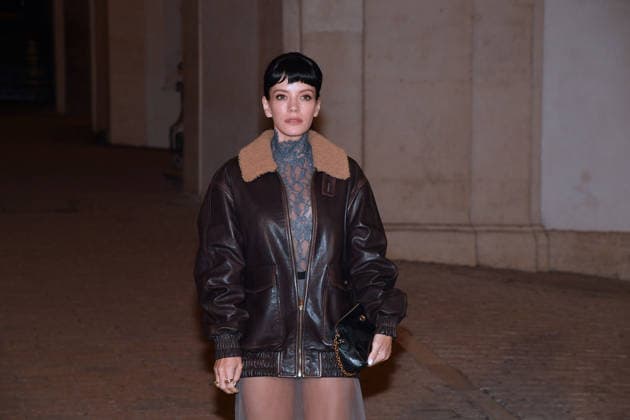 Rome, Palazzo Barberini, Valentino fashion show, Pictured: Lily Allen  Copyright: xVincenzoxLandix xipa-agency.netx xLandi Provvisionatox IPA_Agency_IPA72794388
