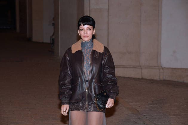 Rome, Palazzo Barberini, Valentino fashion show, Pictured: Lily Allen  Copyright: xVincenzoxLandix xipa-agency.netx xLandi Provvisionatox IPA_Agency_IPA72794390