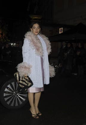 Rome, numerous guests crowded the party organized by Maison Valentino on the occasion of the Roman fashion show at the evocative Palazzo Ludovisi. In the photo: Matilda De Angelis  Copyright: xG.D ANGELOx xipa-agency.netx xx IPA_Agency_IPA72793315