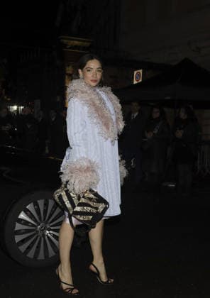 Rome, numerous guests crowded the party organized by Maison Valentino on the occasion of the Roman fashion show at the evocative Palazzo Ludovisi. In the photo: Matilda De Angelis  Copyright: xG.D ANGELOx xipa-agency.netx xx IPA_Agency_IPA72793316