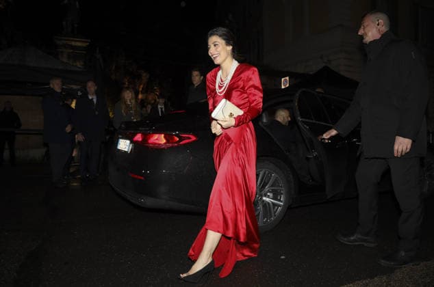 Rome, numerous guests crowded the party organized by Maison Valentino on the occasion of the Roman fashion show at the evocative Palazzo Ludovisi. In the photo: Alessandra Mastronardi  Copyright: xG.D ANGELOx xipa-agency.netx xx IPA_Agency_IPA72793351