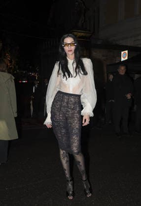 Rome, numerous guests crowded the party organized by Maison Valentino on the occasion of the Roman fashion show at the evocative Palazzo Ludovisi. In the photo: Maria Carla Boscono  Copyright: xG.D ANGELOx xipa-agency.netx xx IPA_Agency_IPA72793403