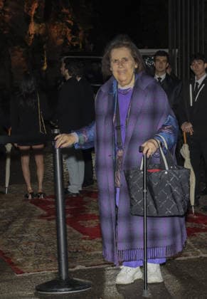 Rome, numerous guests crowded the party organized by Maison Valentino on the occasion of the Roman fashion show at the evocative Palazzo Ludovisi. In the photo: Suzy Menkes  Copyright: xG.D ANGELOx xipa-agency.netx xx IPA_Agency_IPA72793415