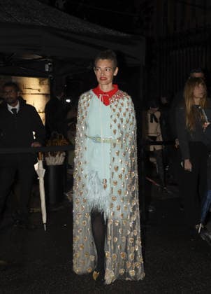 Rome, numerous guests crowded the party organized by Maison Valentino on the occasion of the Roman fashion show at the evocative Palazzo Ludovisi. In the photo: Ginevra Elkann  Copyright: xG.D ANGELOx xipa-agency.netx xx IPA_Agency_IPA72793435