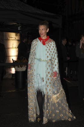 Rome, numerous guests crowded the party organized by Maison Valentino on the occasion of the Roman fashion show at the evocative Palazzo Ludovisi. In the photo: Ginevra Elkann  Copyright: xG.D ANGELOx xipa-agency.netx xx IPA_Agency_IPA72793437