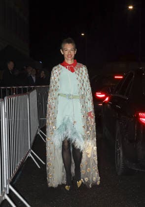 Rome, numerous guests crowded the party organized by Maison Valentino on the occasion of the Roman fashion show at the evocative Palazzo Ludovisi. In the photo: Ginevra Elkann  Copyright: xG.D ANGELOx xipa-agency.netx xx IPA_Agency_IPA72793442