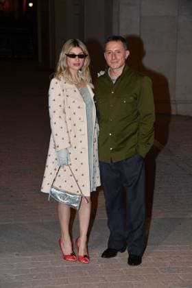 Rome, Palazzo Barberini, Valentino fashion show, In the photo: Carlotta Antonelli Michele Alhaique  Copyright: xVincenzoxLandix xipa-agency.netx xLandi Provvisionatox IPA_Agency_IPA72794293