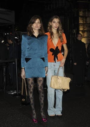 Rome, numerous guests crowded the party organized by Maison Valentino on the occasion of the Roman fashion show at the evocative Palazzo Ludovisi. In the photo: Vittoria Puccini; Elena Preziosi  Copyright: xG.D ANGELOx xipa-agency.netx xx IPA_Agency_IPA72793368