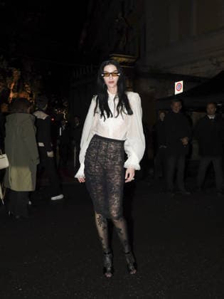 Rome, numerous guests crowded the party organized by Maison Valentino on the occasion of the Roman fashion show at the evocative Palazzo Ludovisi. In the photo: Maria Carla Boscono  Copyright: xG.D ANGELOx xipa-agency.netx xx IPA_Agency_IPA72793408