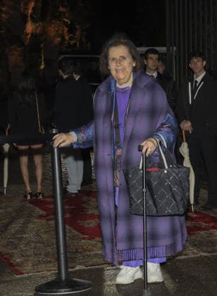 Rome, numerous guests crowded the party organized by Maison Valentino on the occasion of the Roman fashion show at the evocative Palazzo Ludovisi. In the photo: Suzy Menkes  Copyright: xG.D ANGELOx xipa-agency.netx xx IPA_Agency_IPA72793413