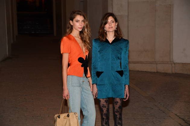 Rome, Palazzo Barberini, Valentino fashion show, In the photo: Vittoria Puccini Elena Preziosi  Copyright: xVincenzoxLandix xipa-agency.netx xLandi Provvisionatox IPA_Agency_IPA72794483
