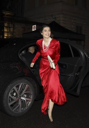 Rome, numerous guests crowded the party organized by Maison Valentino on the occasion of the Roman fashion show at the evocative Palazzo Ludovisi. In the photo: Alessandra Mastronardi  Copyright: xG.D ANGELOx xipa-agency.netx xx IPA_Agency_IPA72793349