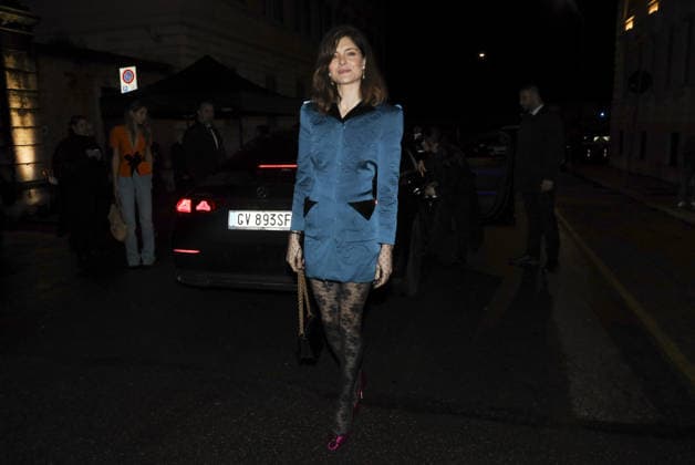 Rome, numerous guests crowded the party organized by Maison Valentino on the occasion of the Roman fashion show at the evocative Palazzo Ludovisi. In the photo: Vittoria Puccini  Copyright: xG.D ANGELOx xipa-agency.netx xx IPA_Agency_IPA72793363