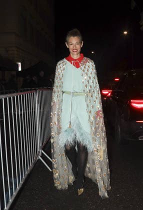 Rome, numerous guests crowded the party organized by Maison Valentino on the occasion of the Roman fashion show at the evocative Palazzo Ludovisi. In the photo: Ginevra Elkann  Copyright: xG.D ANGELOx xipa-agency.netx xx IPA_Agency_IPA72793443