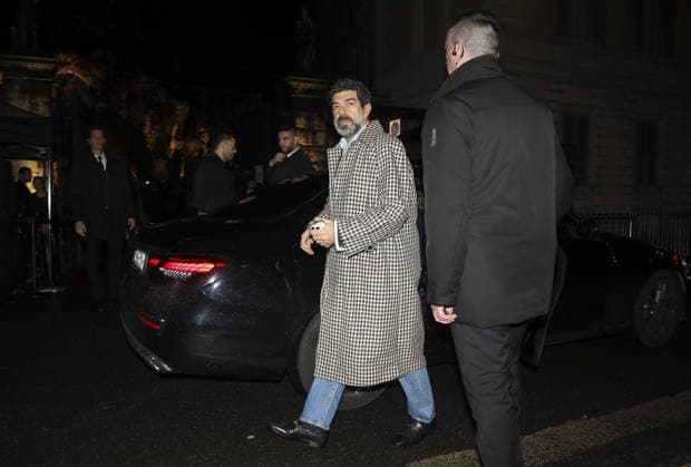 Rome, numerous guests crowded the party organized by Maison Valentino on the occasion of the Roman fashion show at the evocative Palazzo Ludovisi. In the photo: Pierfrancesco Favino  Copyright: xG.D ANGELOx xipa-agency.netx xx IPA_Agency_IPA72793320