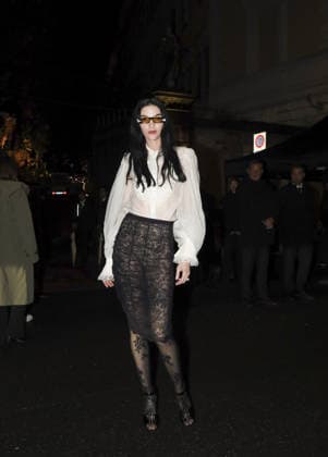 Rome, numerous guests crowded the party organized by Maison Valentino on the occasion of the Roman fashion show at the evocative Palazzo Ludovisi. In the photo: Maria Carla Boscono  Copyright: xG.D ANGELOx xipa-agency.netx xx IPA_Agency_IPA72793405