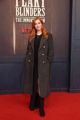 12 03 2026 , Lara Trautmann at the premiere of Peaky Blinders Ð The Immortal Man, Kino International, Berlin, Berlin Deutschland, Germany