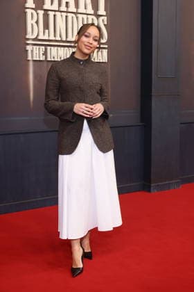 Jenny Augusta at the premiere of Peaky Blinders Ð The Immortal Man, Kino International, Berlin, Berlin Deutschland, Germany