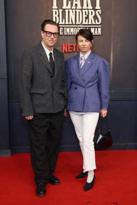 12 03 2026 , Balbina Monika Jagielska with husband at the premiere of Peaky Blinders Ð The Immortal Man, Kino International, Berlin, Berlin Germany, Germany