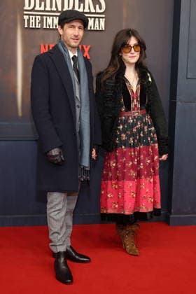 12 03 2026 , David Rott accompanied to the premiere of Peaky Blinders Ð The Immortal Man, Kino International, Berlin, Berlin Deutschland, Germany